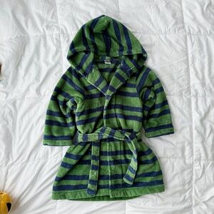 Tucker+Tate Boys Hooded Fleece Robe Sleepwear Size 4